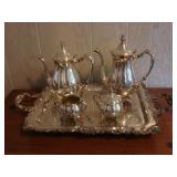 Silver plate Tea set