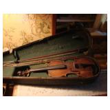 as found old violin