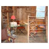 Rocker,lamp,table,dry rack