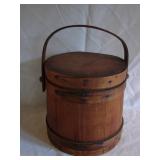 Firkin approx  10" h