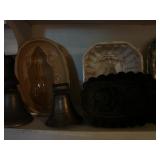 Selection of pudding/etc molds