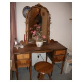 Dresser with mirror