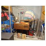 Antique Cast Iron Bed & Estate Items