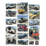 ONLINE AUCTION TRUCKS FORKLIFTS MOTORCYCLES EXCURSION CAMPER TRAILERS