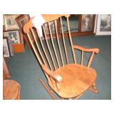 Maple rocking chair