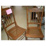 Antique Oak Chairs