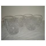 Leaded Glass Highball glasses