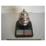 Antique sterling silver sugar bowl