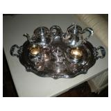 Silver Plate tea service