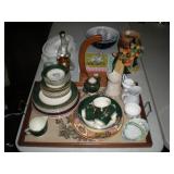 Large lot of dishes and more