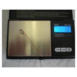 Gold and Diamond Stick pin