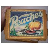 Peaches record crate