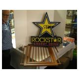 Rockstar lighted sign