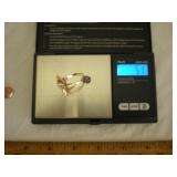 Gold and C.Z. freeform ring