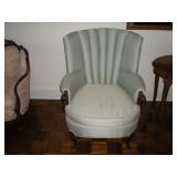 Channel back antique chair