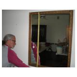 Giant entryway mirror