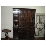 Breakfront china cabinet