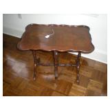 Antique wooden folding table