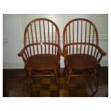 Antique solid Pine chairs