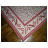 Close up of giant rug