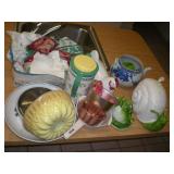 Kitchen items and decor