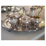 Excellent silver tea service