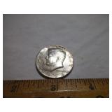 1964 Kennedy silver half dollar