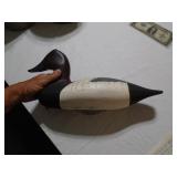 Chesapeake Bay duck decoy signed