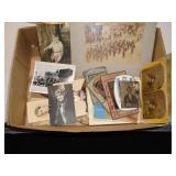 Photographs, stereoviews, tin types