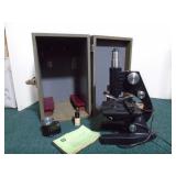 Antique American Optical microscope