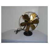 Westinghouse brass-plated bladed fan