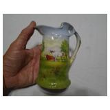 Royal bayreuth hand-painted pitcher