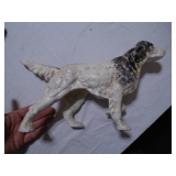 Cast iron dog doorstop