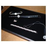 Diamond and gold jewelry