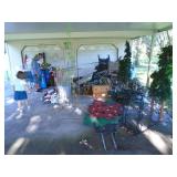 Massive outdoor Christmas display