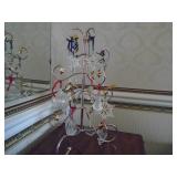 Crystal Christmas ornaments