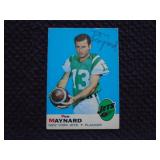 Don Maynard Jets signed