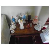 Mixed figurines large Lladro French lady