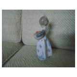 Lladro girl with oranges