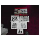 Department 56 Christmas houses mint in box