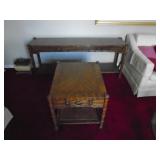 Chinese Chippendale set of tables