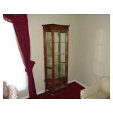 Curio cabinet lighted