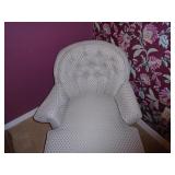 Upholstered chaise lounge