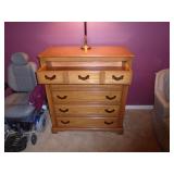 Maple chest of drawers