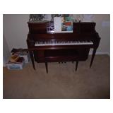 Everett piano and bench