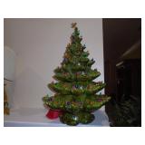 1960s ceramic Christmas tree