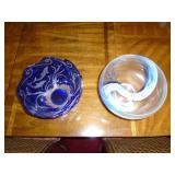 Lenox art glass bowls