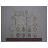 1964 Kennedy half dollars 24 count