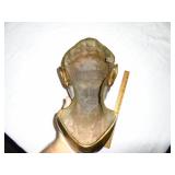 Backside of death mask