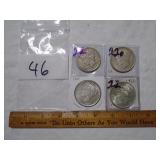 Peace silver dollars